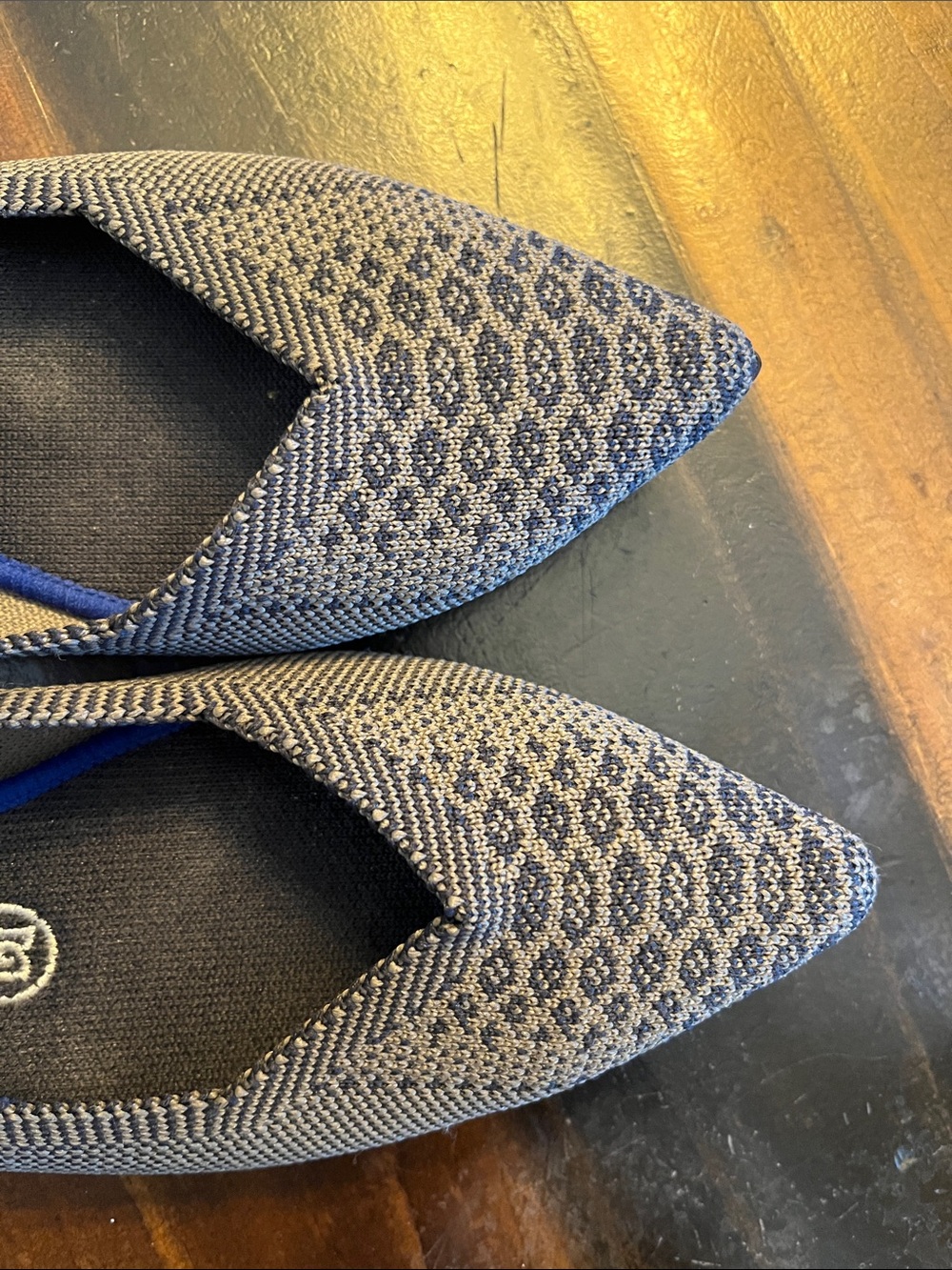 Rothy’s Walnut Python pointed flats - Picture 6 of 13